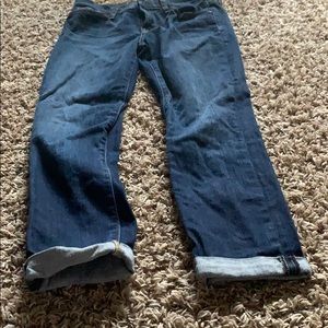 Size 27 (about size 4 or 6) Jean Capri pants